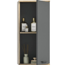 Armoire de salle de bains avec deux étagères pour ranger les accessoires de salle de bains