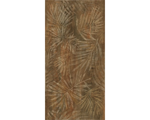 Dekorative Wandfliese mit Blattmuster