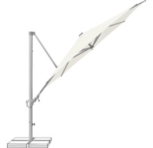 Parasol excentré avec pied