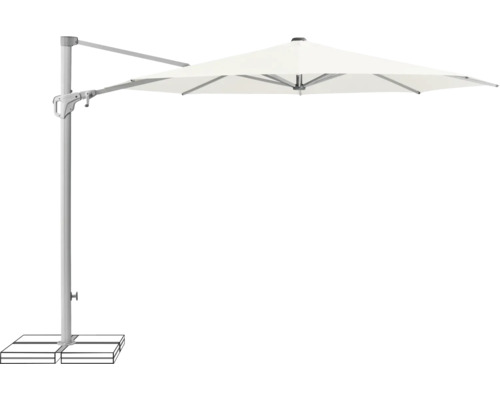 Parasol déporté avec pied