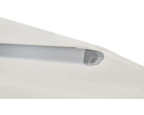 Vue détaillée d'un parasol avec extrémité de baleine