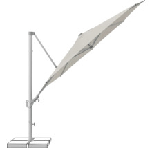 Parasol déporté avec pied