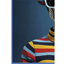 Illustration eines Oberteils mit Streifenmuster