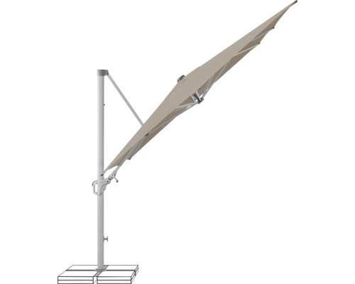 Parasol déporté avec support