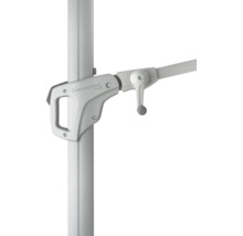 Logo Suncomfort by Glatz sur un parasol