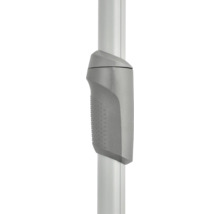 Vue détaillée d'un manche télescopique avec poignée