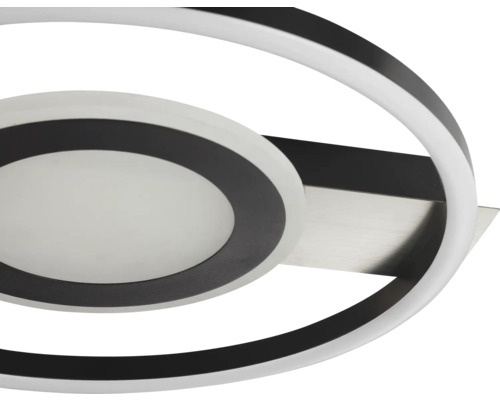 Plafonnier LED moderne avec design circulaire