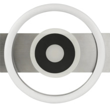 Applique murale avec design circulaire et éclairage LED