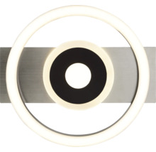 Applique murale LED avec design circulaire et rectangulaire