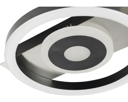 Plafonnier LED moderne avec un design circulaire