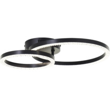 Plafonnier LED avec deux anneaux