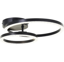 Plafonnier avec anneaux LED