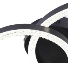 Plafonnier de forme ronde avec éclairage LED