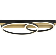 Plafonnier LED avec deux anneaux