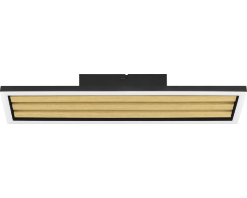 Applique murale avec panneaux de bois