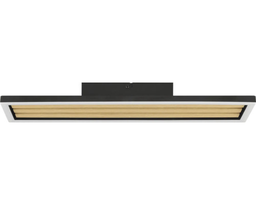 Plafonnier avec lamelles en bois