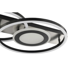 Plafonnier LED moderne avec design circulaire