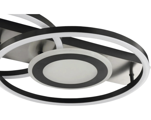 Plafonnier LED moderne avec design circulaire