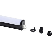 LED Feuchtraumleuchte mit Montagezubehör