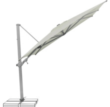 Parasol déporté avec pied