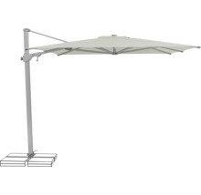 Parasol à bras libre avec base pour l'extérieur