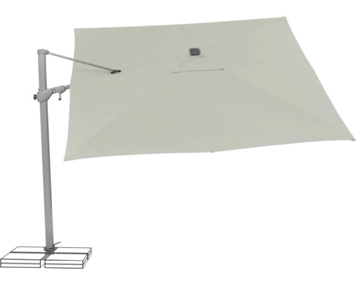 Parasol déporté avec pied