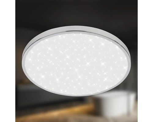 Runde Deckenleuchte mit Sternenmuster