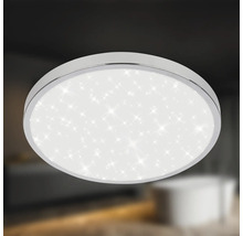Runde LED Deckenleuchte mit Sterneffekt