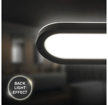 LED-Leuchte mit Hintergrundbeleuchtungseffekt