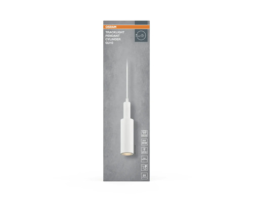Luminaire suspendu Osram Tracklight Cylindre GU10