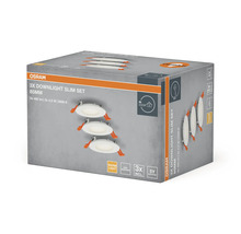 Osram 3er-Set Slim Downlights 85 mm in Produktverpackung