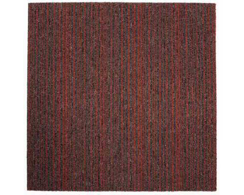 Teppichfliese mit vertikalem Streifenmuster