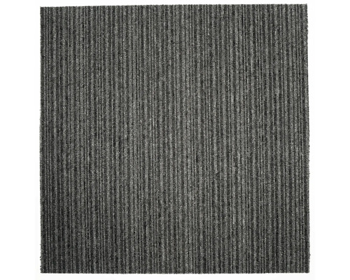 Grau gestreifte Teppichfliese