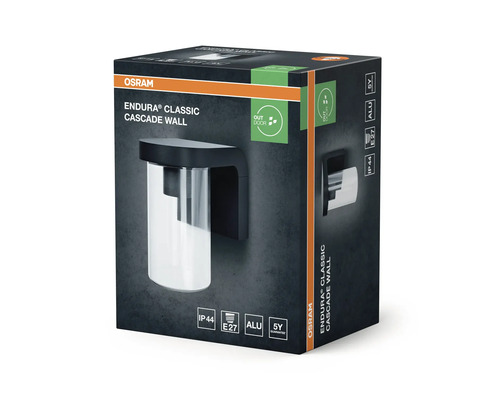 Emballage de l'applique murale Osram Endura Classic Cascade