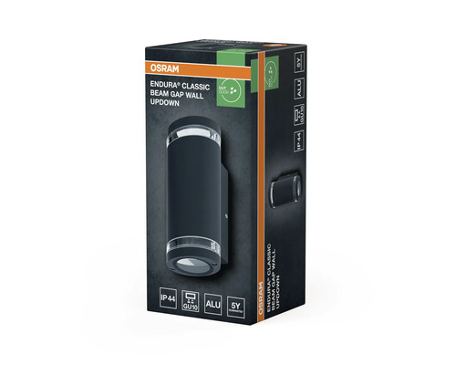 Osram Endura Classic Beam Gap Wandleuchte Updown in Produktverpackung
