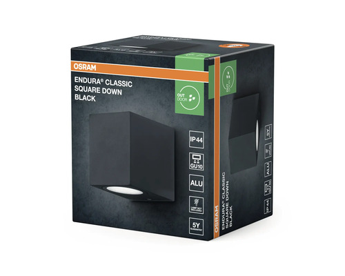 Emballage de l'applique murale d'extérieur Osram Endura Classic Square Down