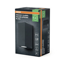 Emballage du luminaire d'extérieur Osram Endura Classic Square Updown en noir