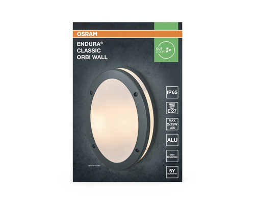 Osram Endura Classic Orbi applique murale pour l'extérieur