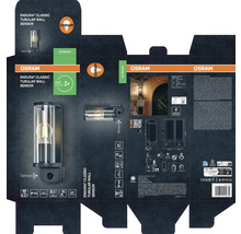 Verpackung einer Osram Endura Classic Tubular Wandleuchte mit Sensor