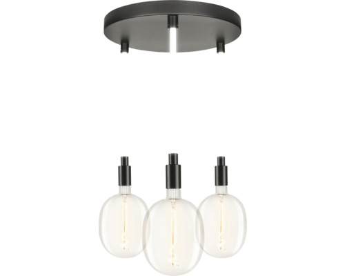 Deckenleuchte mit drei Glühbirnen