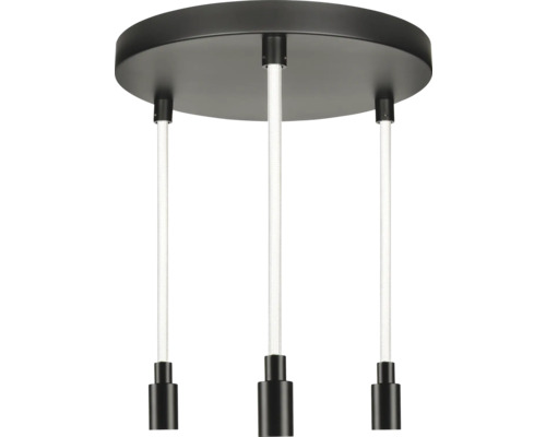 Deckenleuchte mit drei Pendeln