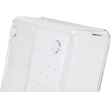 Boîte de rangement en plastique transparent