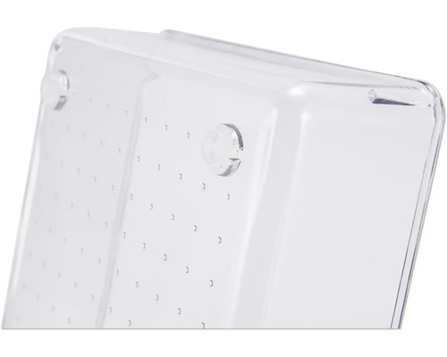 Boîte de rangement en plastique transparent