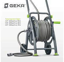 GEKA Schlauchwagen mit Schlauchaufroller und Schlauch