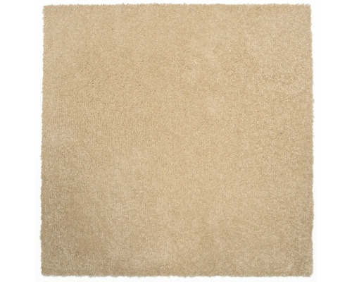 Tapis carré à poils longs