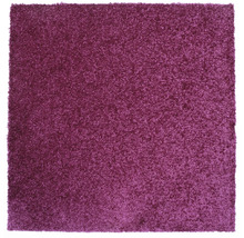 Quadratischer Teppich mit Hochflor