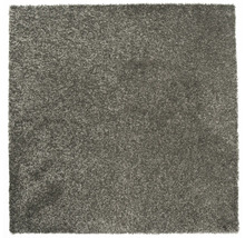 Grauer Teppich mit Hochflor