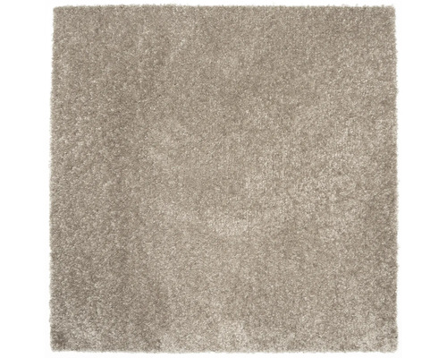 Quadratischer Teppich mit Hochflor