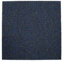 Quadratische, blaue Teppichfliese
