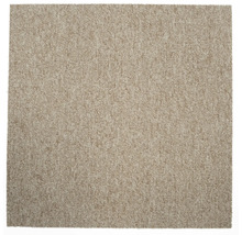 Quadratischer Teppich aus Textilfasern